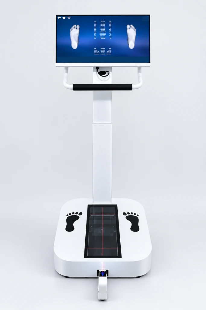 Front view of the 3D plantar scanner