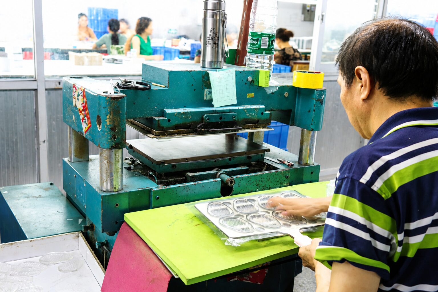 Related Goldsea fluid/gel pouring, high-frequency welding, trimming and production-line capability evidence; not a customer-project photo or outcome proof.